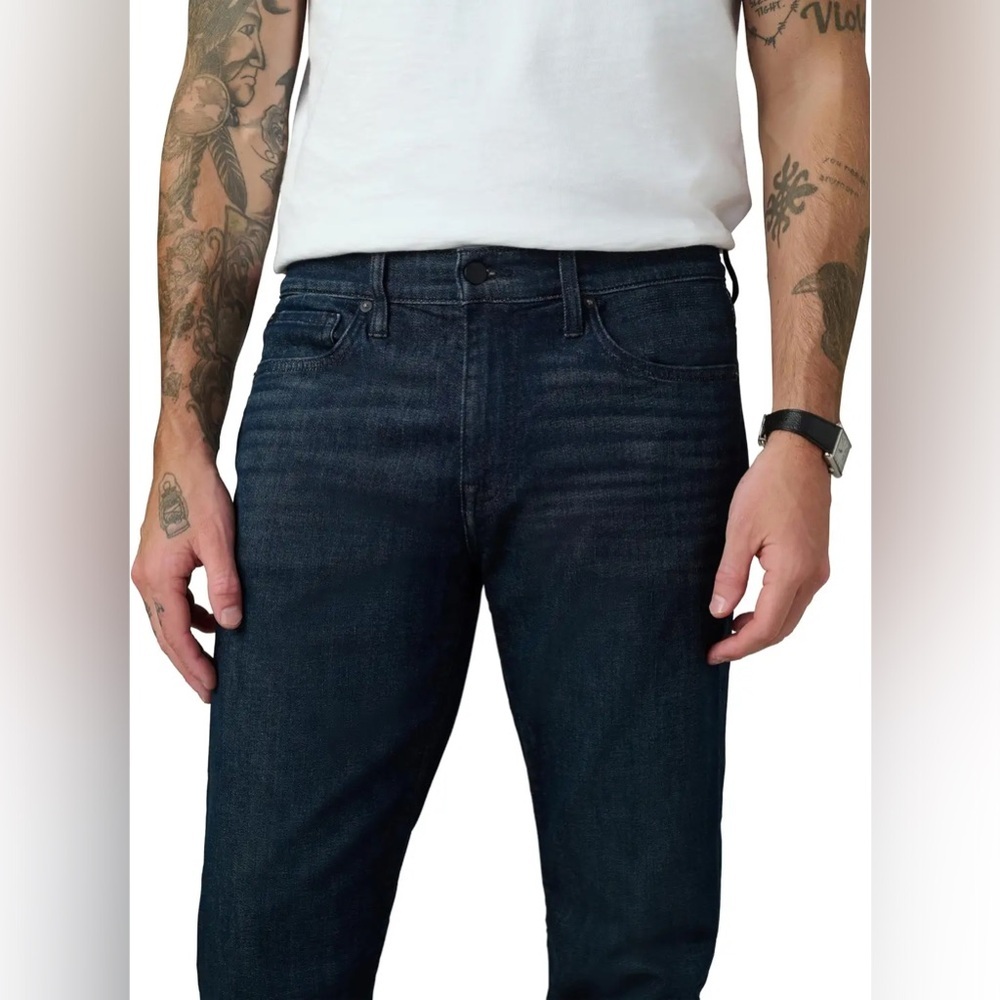 Joe's Jeans The Classic in Kofi Men's Deep Indigo Color Straight Leg Jeans Sz 34 - Picture 3 of 8